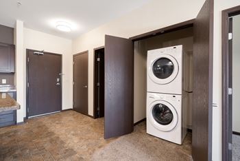 Full-size washer & dryer